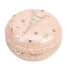 Enamel Macaron Trinket Box