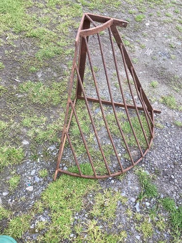 Vintage wrought iron corner - iron,