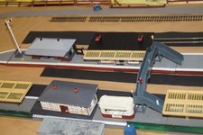00 gauge station No2 2 platform with buildings signals etc