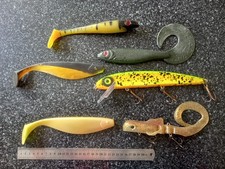 Pike fishing lures strike pro pig shad robinson lures savage gear