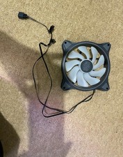 2× Cooler Master MasterFan MF140 Halo² 140 mm Case Fans — Used & Tested