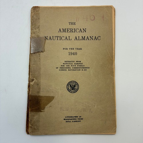 Vintage 1940 american nautical - 1940,