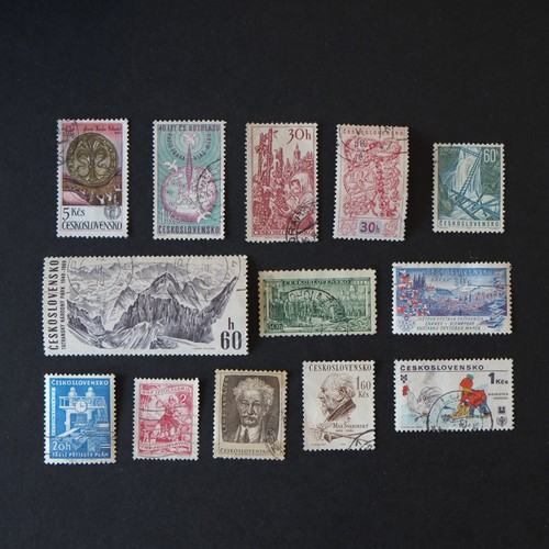 Vintage czechoslovakia postage - czechoslovakia,