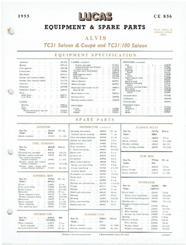 Alvis tc21 saloon coupe - alvis,