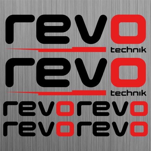 Revo technik sticker decal - technik, car