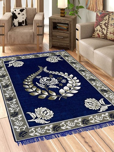 Ethnic premium chenille royal - chenille,