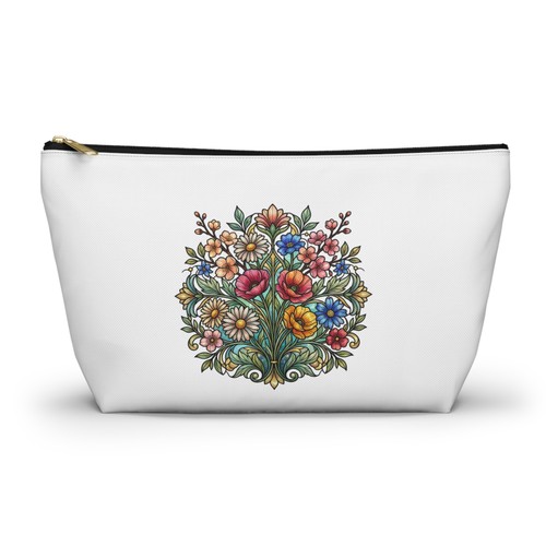 Floral bouquet accessory pouch - accessory,