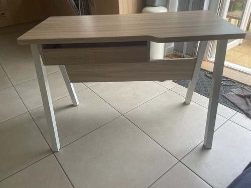 Desk with laptop draw - desk,
