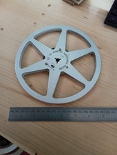 Genuine British Ferrograph 7" Reel to Reel Metal Spool - ¼ Inch Tape Width