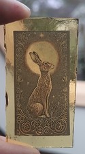 Stained glass Hare permanently