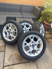 4 Snowflake 15inch Alloys Ford Fiesta