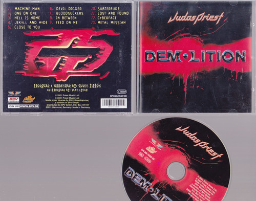 Judas priest demolition - :, cd