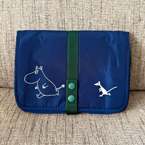 Moomin navy blue - navy, blue/green