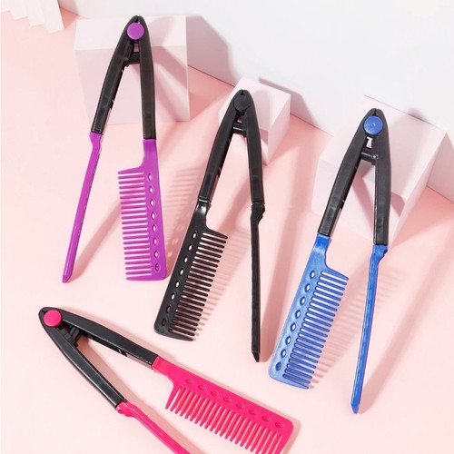 Hair straightening comb type - straightening,