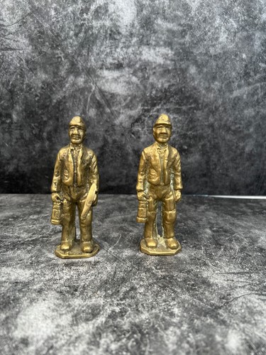 Vintage heavy solid brass coal - vintage,