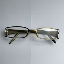 Osiris Eyeglasses Glasses Frames Gold Square Full Rim Osiris 441 49-19-130