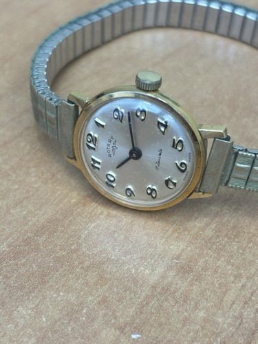 Vintage rotary gold plated - vintage, gold-plated