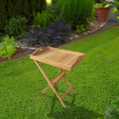 Teak butlers tray - teak,