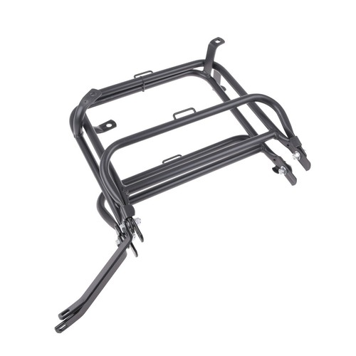 Side luggage carrier black - black, for