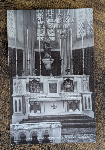 Brighton postcard the altar - brighton,