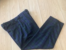 Mens tartan trousers - tartan, trousers,tartan
