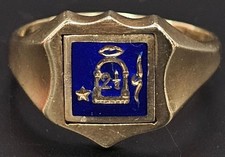 Vintage 9ct Gold Masonic