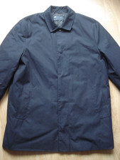 ASOS BLACK COTTON/POLY  POCKETS LINED BUTTON COLLAR  UK LGE 42IN CHEST