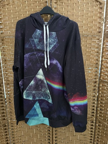 Men rainbow galaxy black - men’s,