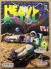 Heavy Metal Magazine #1 Cover a Comic