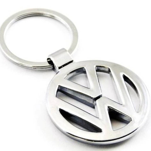 Vintage keyring metal vw - vintage,