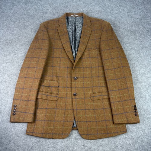 Dobell jacket mens 42r brown - jacket,