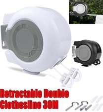 30m Retractable Clothes Reel