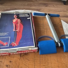 Vintage 1970s Rowing Exerciser Boxed