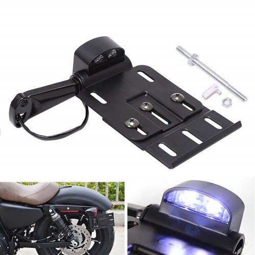 Side mount number plate - side,