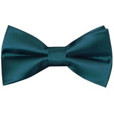 Pre Tied Dark Teal Boys Bow