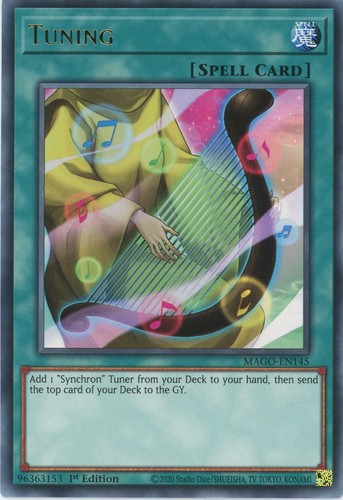 Yugioh tuning mago en145 rare - tuning, mago-en145