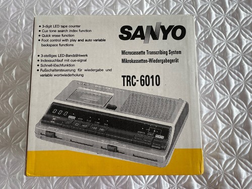 Sanyo trc 6010 micro cassette - 6010,