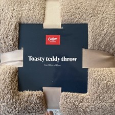 Throw Coffee Coloured Size 130