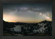 Milky way galaxy framed - way,