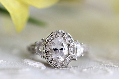Stylish art deco ring - art,