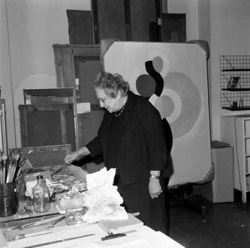 Sonia delaunay front easel - delaunay,