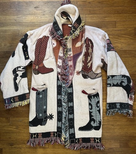 Vintage cowboy boots blanket - vintage,