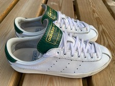 Adidas Originals UK 3.5 Lacombe Spezial SPZL trainers White/Green - CG2920