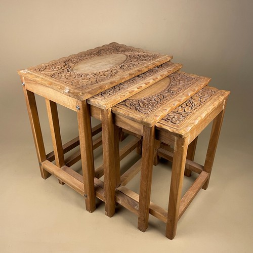 Nest wooden tables indian - tables,