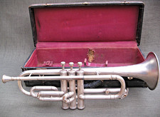 Vintage 1925 Cavalier Trumpet – Martin Elkhart Build – Orig. Case & Mouthpiece
