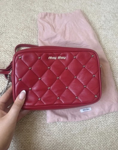 Miu red shoulder crossbody - miu, shoulder/crossbody