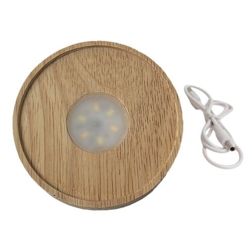 1pc wooden led - wooden, dispaly