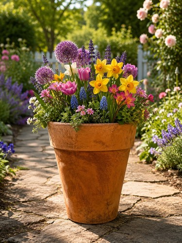 Terracotta pot 5cm - pot, x