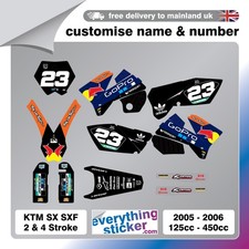 KTM SX SXF 125cc - 500cc 2005