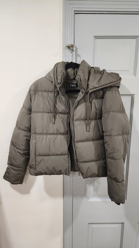 Zara puffer jacket - puffer, with